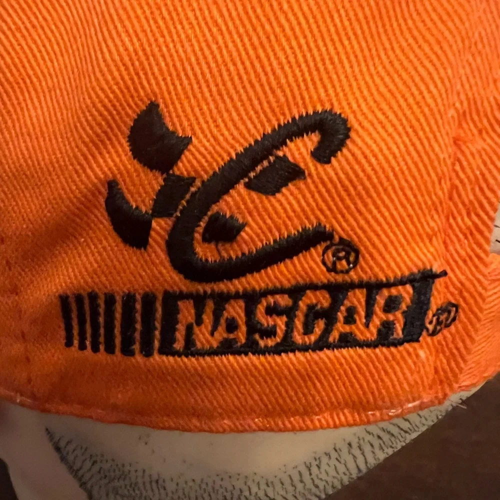 Tony Stewart #20 Home Depot Hats Chase Authentic One Size Adjustable Orange